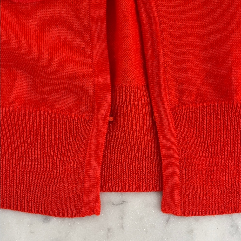 J. Crew Merino Wool Ruffle Cardigan - Picture 8 of 11